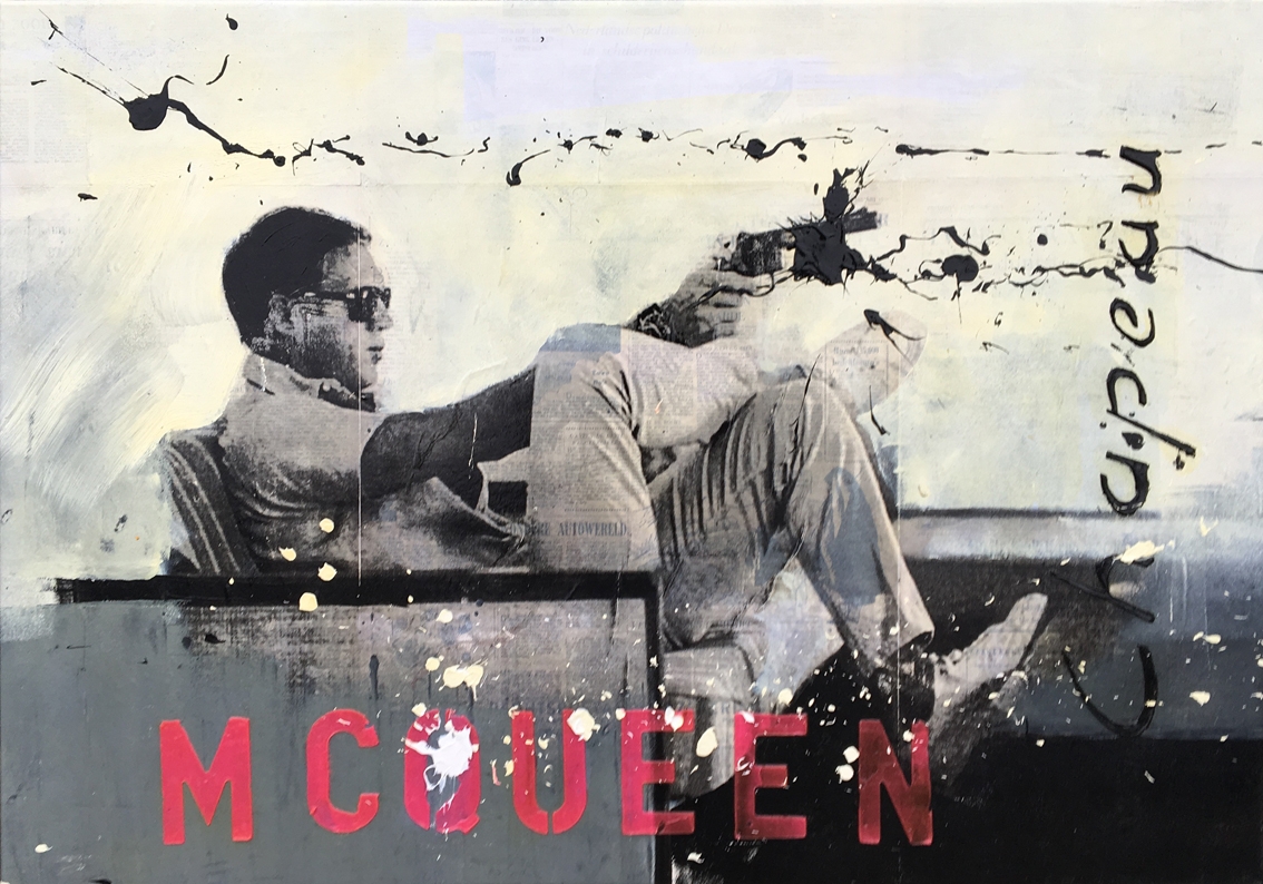 It's me mcqueen Original Art work 150x105 cm